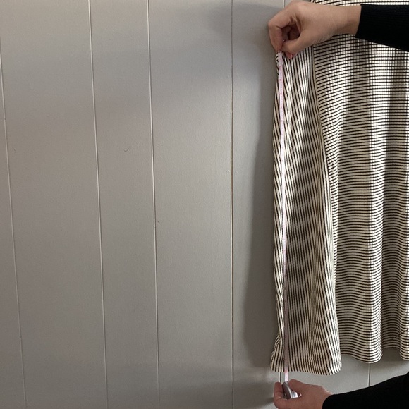 Paper Crane NWT striped dress size L - Picture 9 of 10